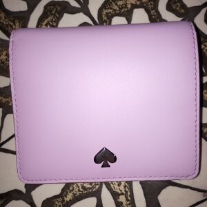 Purple kate spade Bifold wallet